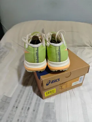 Asics Fuji Speed 4 T42'5 Verde/Naranja