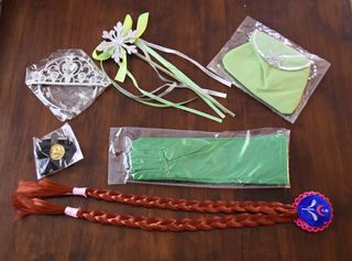 BONITO DISFRAZ DE PRINCESA PARA NIÑA DE 3/4 AÑOS