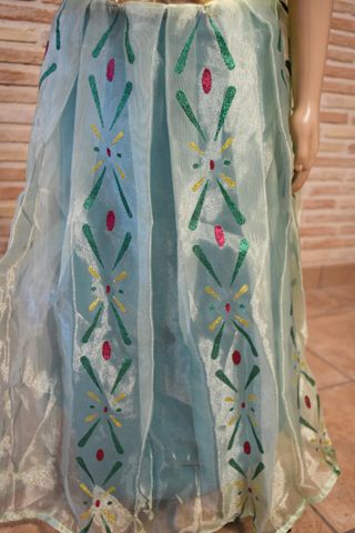 BONITO DISFRAZ DE PRINCESA PARA NIÑA DE 3/4 AÑOS