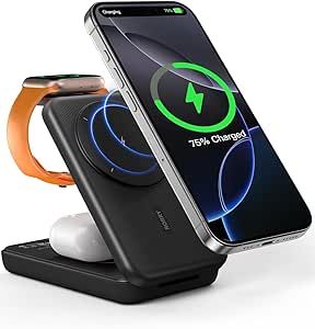 RORRY Estación Carga 3 en 1 10000 mAh