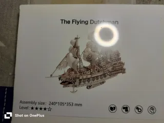 Maqueta Barco Pirata Madera Ensamblado