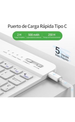 Funda TQQ iPad Air 11 M3/M2 con Teclado