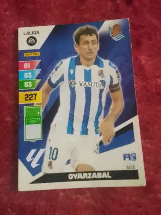 Carta Fútbol Oyarzabal LaLiga Panini