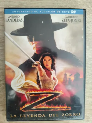 DVD La Leyenda del Zorro Antonio Banderas