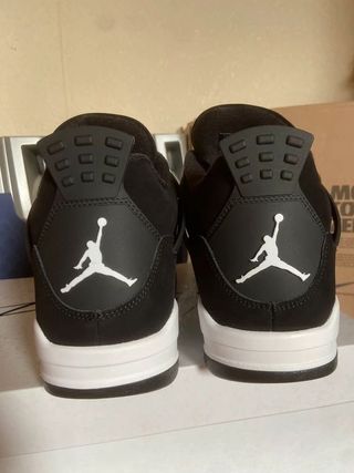 Jordan 4 Zapatillas Talla 44 Negro Blanco