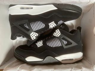 Jordan 4 Zapatillas Talla 44 Negro Blanco