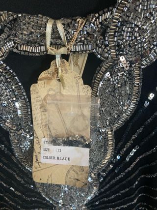 vestido charleston largo