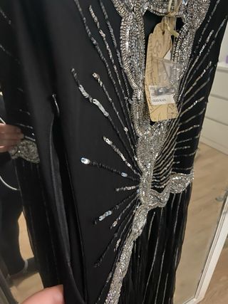 vestido charleston largo