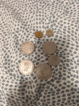 Lote de monedas antiguas