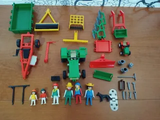 PLAYMOBIL TRACTOR !!