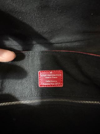 Mochila Louis Vuitton x Supreme Roja