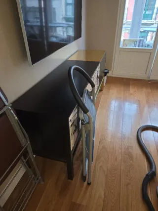 Escalera de dos peldaños plegable