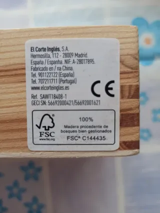 Dominó infantil de madera animales