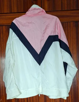 Chaqueta Nike 80's Vintage táctel Rosa/Blanco/Azul