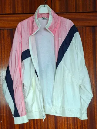 Chaqueta Nike 80's Vintage táctel Rosa/Blanco/Azul