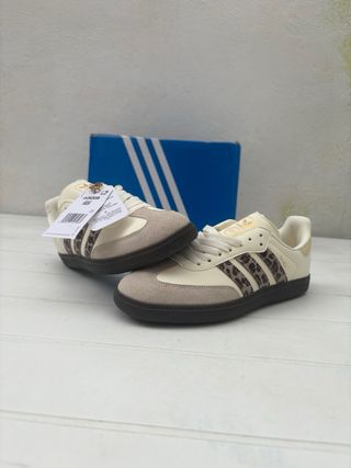 Adidas Samba OG Beige Leopardo