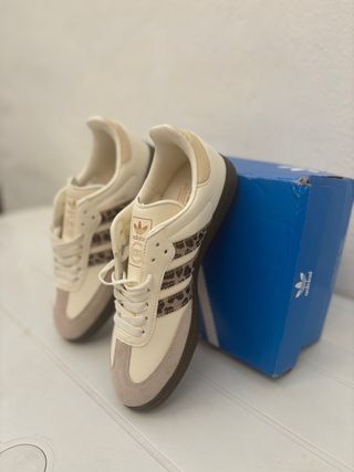 Adidas Samba OG Beige Leopardo
