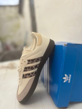 Adidas Samba OG Beige Leopardo