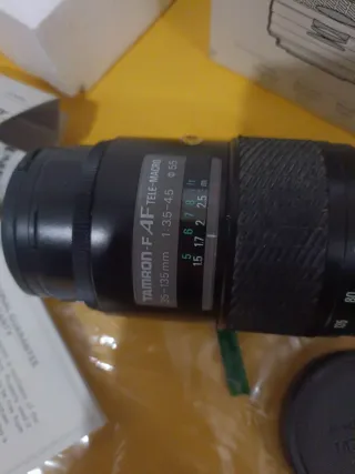 Tamron AF 35-135mm F/3.5-4.5 Objetivo