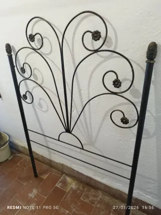 2 Cabeceros Forja Cama 90