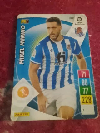 Carta Panini Mikel Merino 298