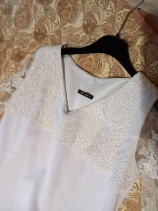 Vestido Novia Artesano Hecho a Mano