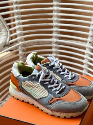 Baldinini Zapatillas Deportivas Gris Naranja