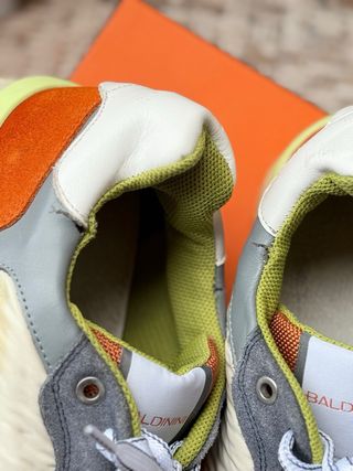 Baldinini Zapatillas Deportivas Gris Naranja