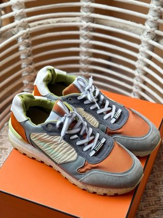 Baldinini Zapatillas Deportivas Gris Naranja