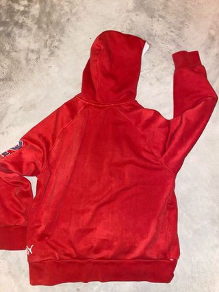 Felpa Puma Zip Rossa Vintage