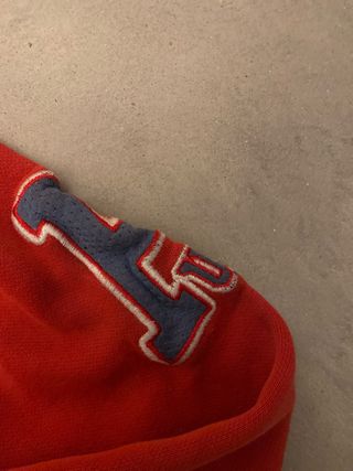 Felpa Puma Zip Rossa Vintage