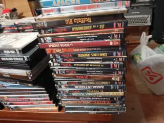 Lote de más de 300 películas en DVD