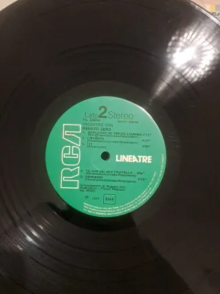 Vinile Renato Zero Incontro con Renato Zero 33 gir