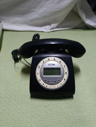 Telefono fisso Sirio TIM nero