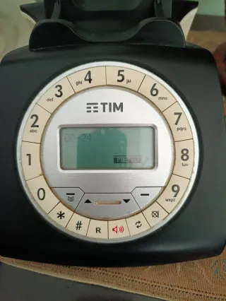 Telefono fisso Sirio TIM nero