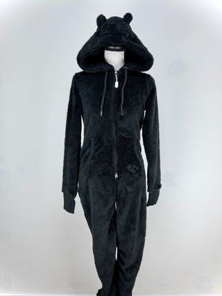 Tuta teddy nera con cappuccio Eight2nine XS-S