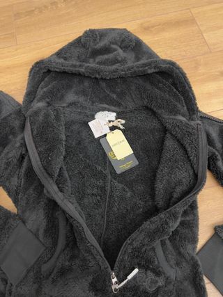 Tuta teddy nera con cappuccio Eight2nine XS-S