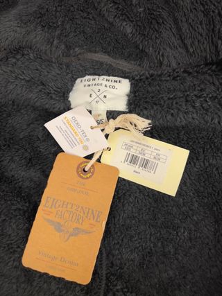 Tuta teddy nera con cappuccio Eight2nine XS-S