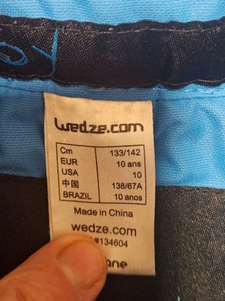 Completo sci/snowboard per bambini Taglia 10