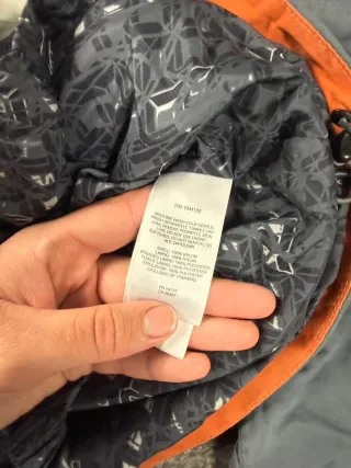 ¡¡OFERTA!! Talla S Chaqueta Columbia Gris Naranja