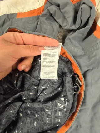 ¡¡OFERTA!! Talla S Chaqueta Columbia Gris Naranja