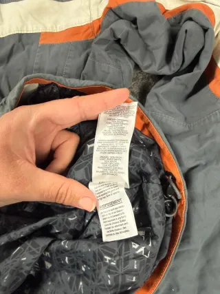 ¡¡OFERTA!! Talla S Chaqueta Columbia Gris Naranja