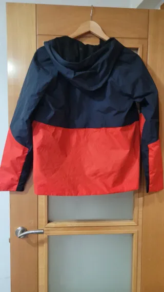 Cazadora niño azul y roja