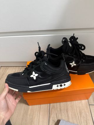 Scarpe Louis Vuitton nere taglia 43