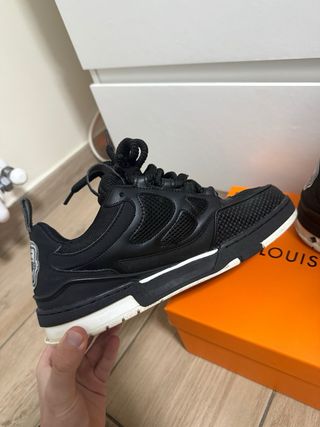 Scarpe Louis Vuitton nere taglia 43