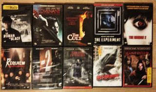 Lotto 10 DVD Horror/Thriller Originali