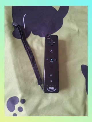 Mando Wii original Motion Plus – Negro