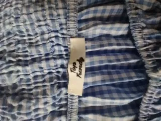 Blusa Vichy Fruncida Talla Única