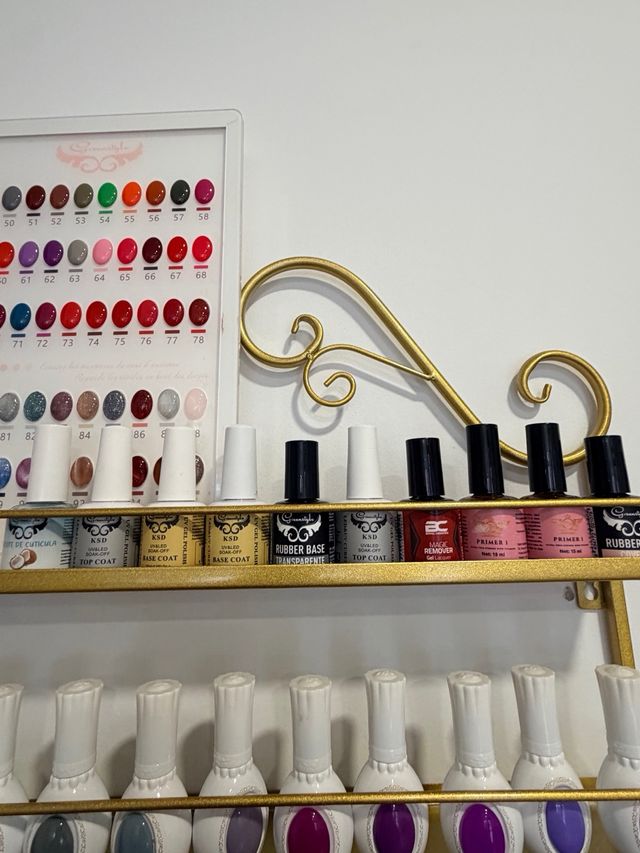 Kit Uñas Manicura Glitter Polvos Decoración