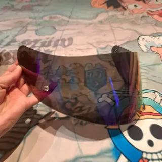 Visera para casco moto